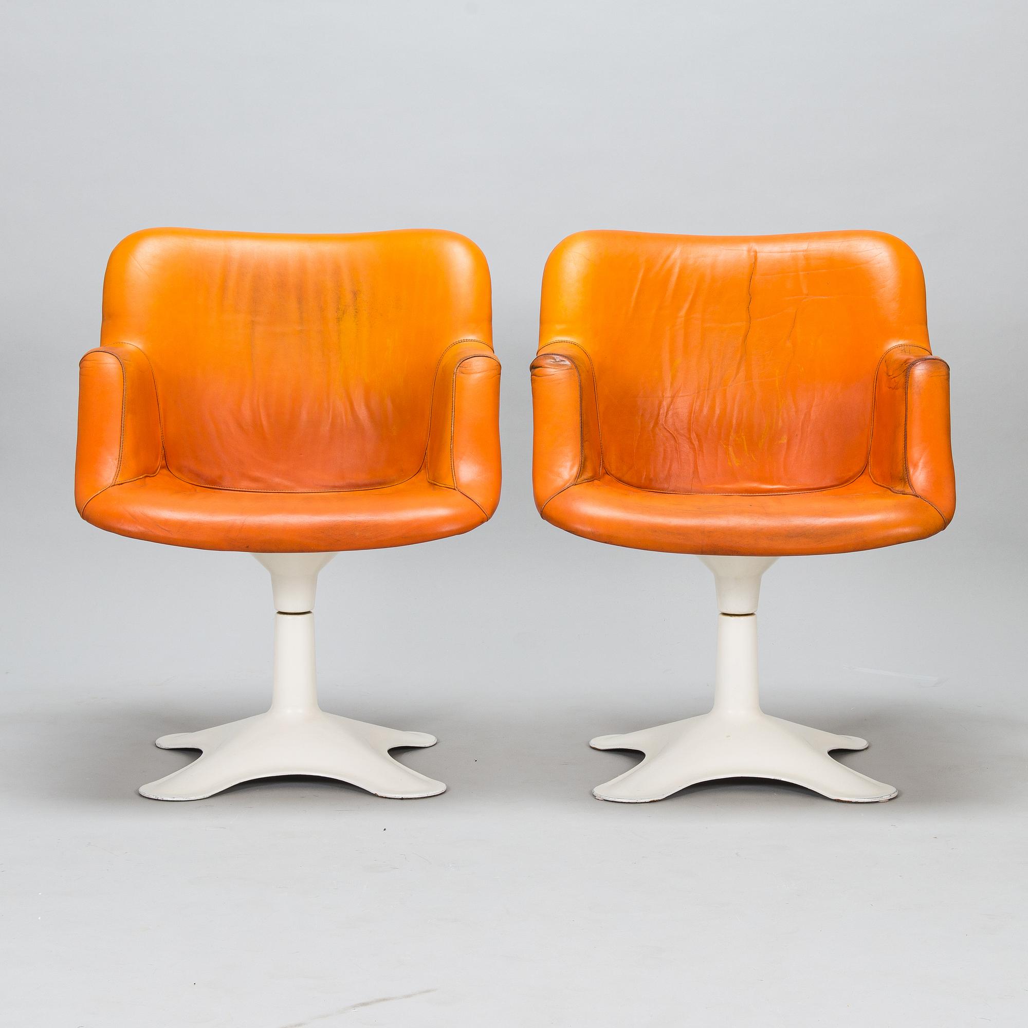 Yrjö Kukkapuro, A 1970's seven-piece furniture suite for Haimi, Finland.