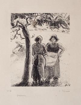 430. Camille Pissarro, "Paysannes".