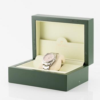 Rolex, Oyster Perpetual, Datejust, "Floral Dial", wristwatch, 36 mm.