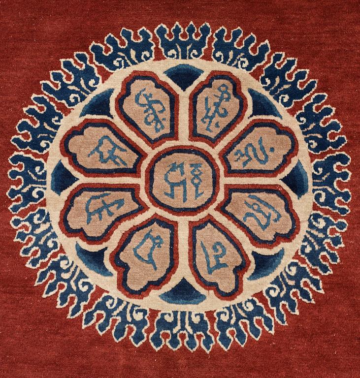 SEMIANTIK KINA FIGURAL. 298,5 x 214,5 cm.