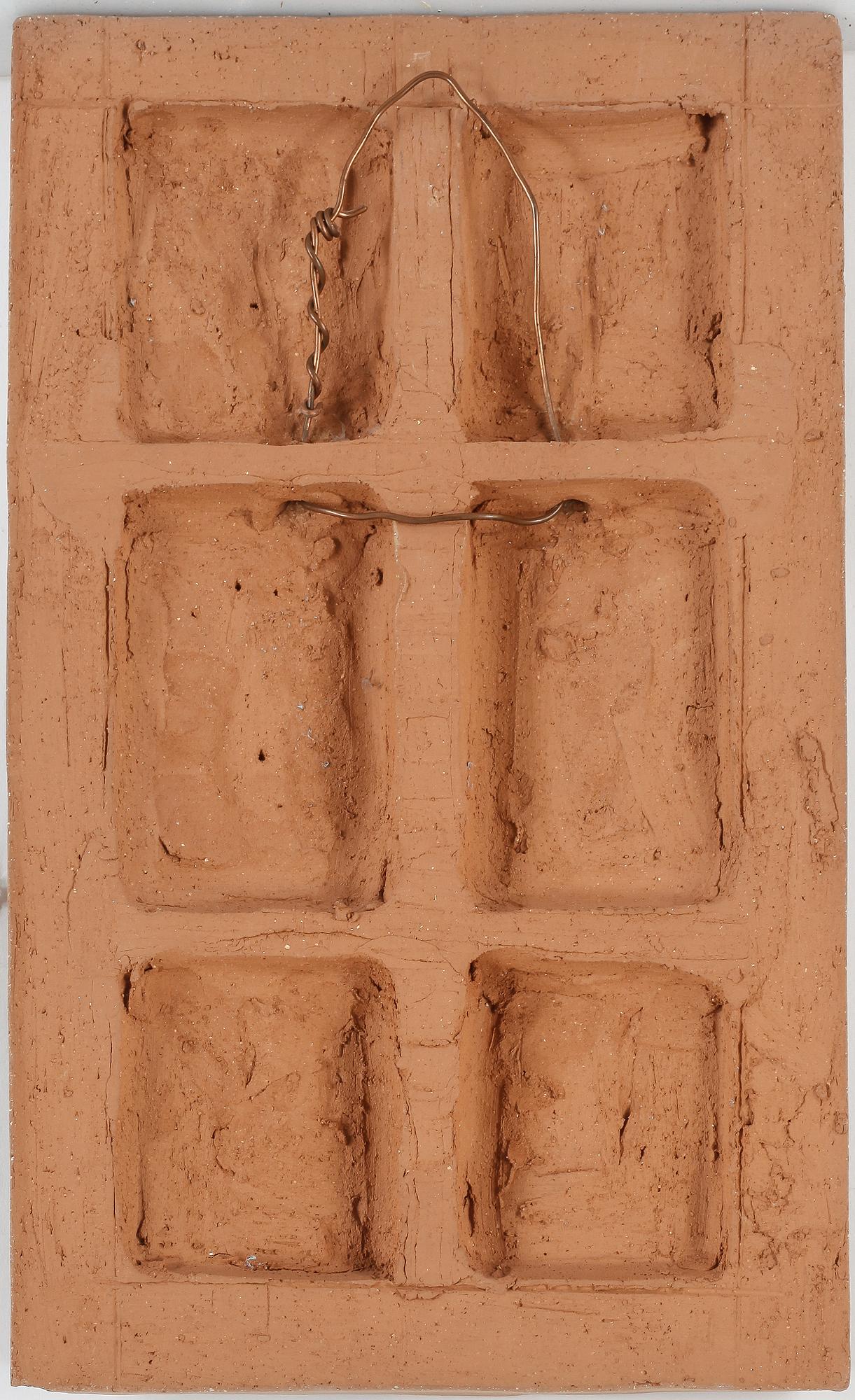 CARL MILLES, efter, väggplakett, terracotta, numrerad 20/200.