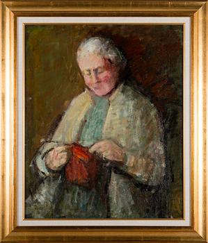 Helmi Kuusi, "KNITTING GRANNY".