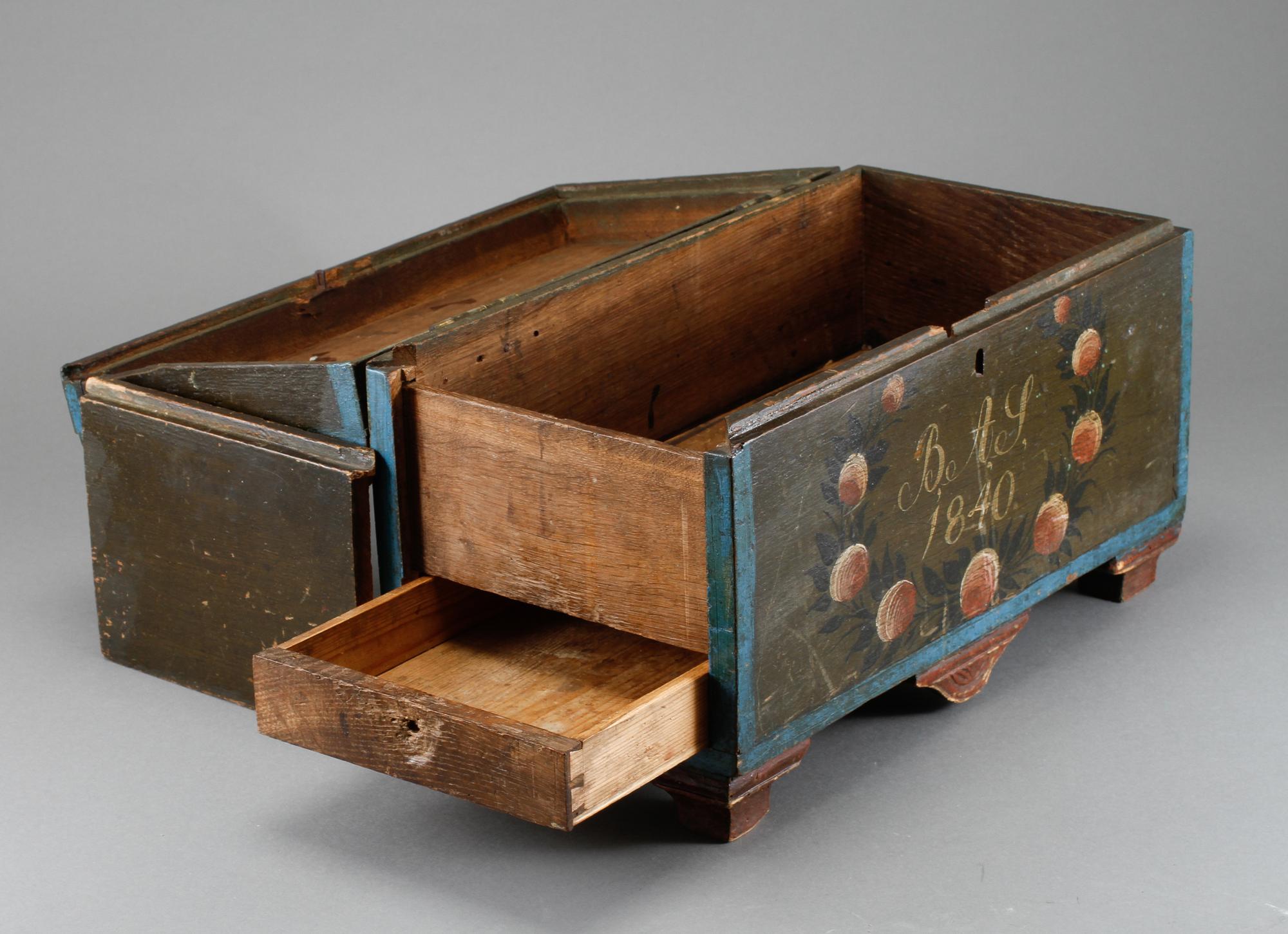 SKRIN, allmoge, daterat 1840.