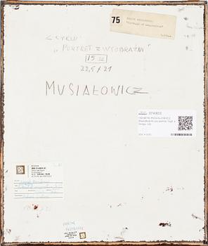 HENRYK MUSIALOWICZ (POLEN), Mixed media on panel. Sign on verso.