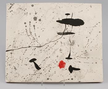 BOK, "Tracé sur l'eau", Joan Miró, Maeght, Paris, 1963.