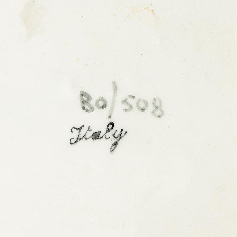 Service pieces, 91 pcs, mostly Porcelain de Paris.