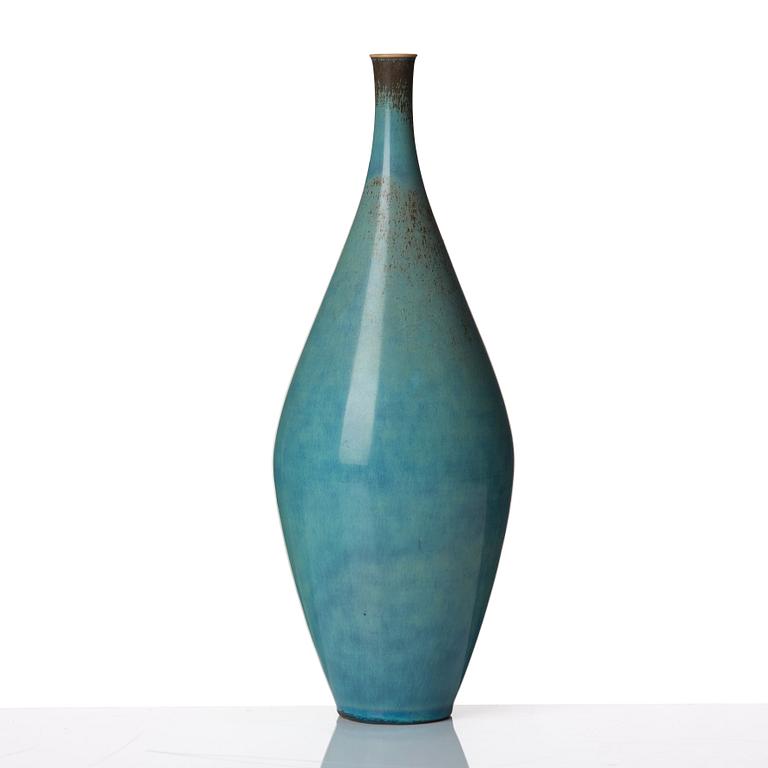 Stig Lindberg, a stoneware vase, Gustavsberg studio, Sweden 1953.