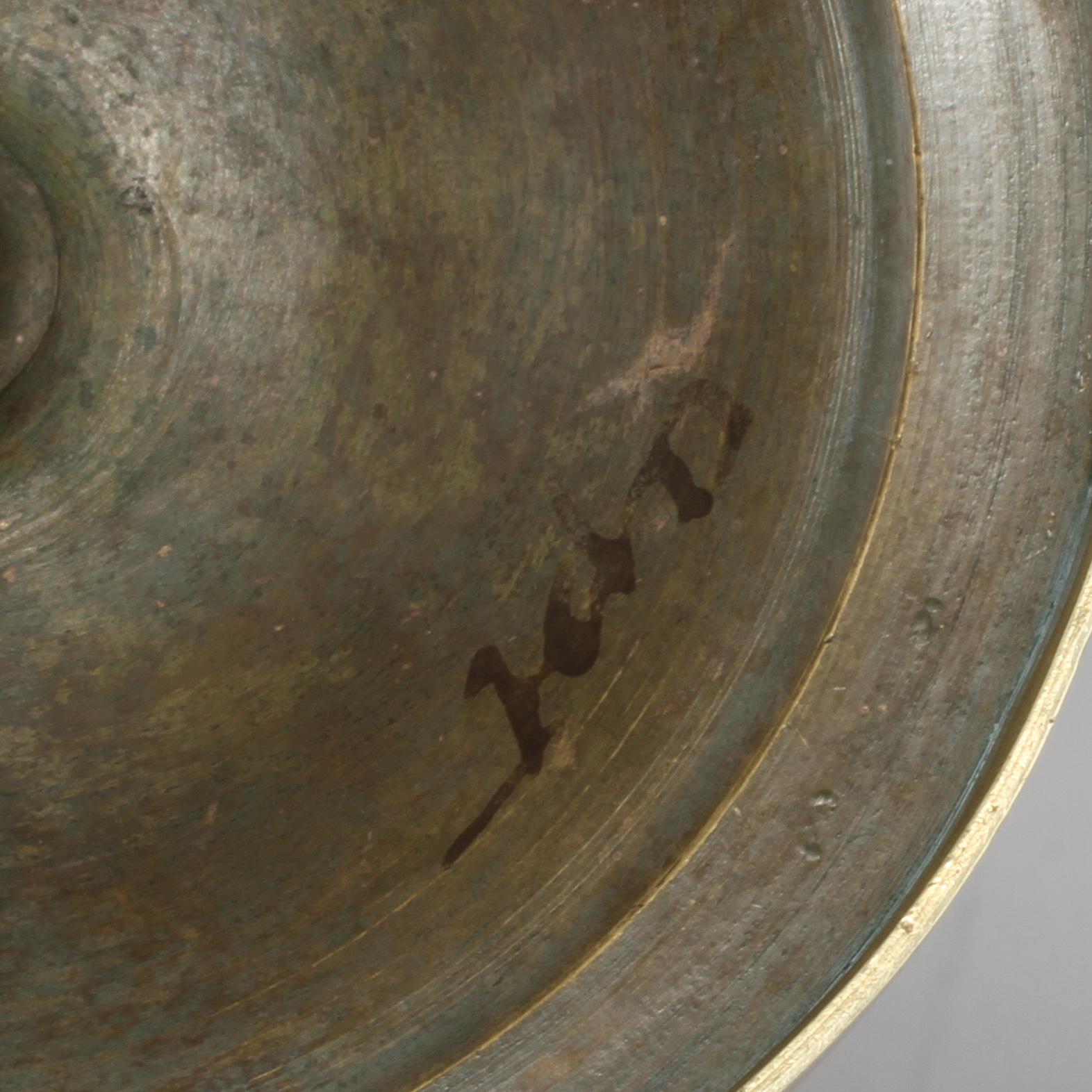 LJUSSTAKAR, ett par, troligen Frankrike, empire, 1800-talets första hälft.
