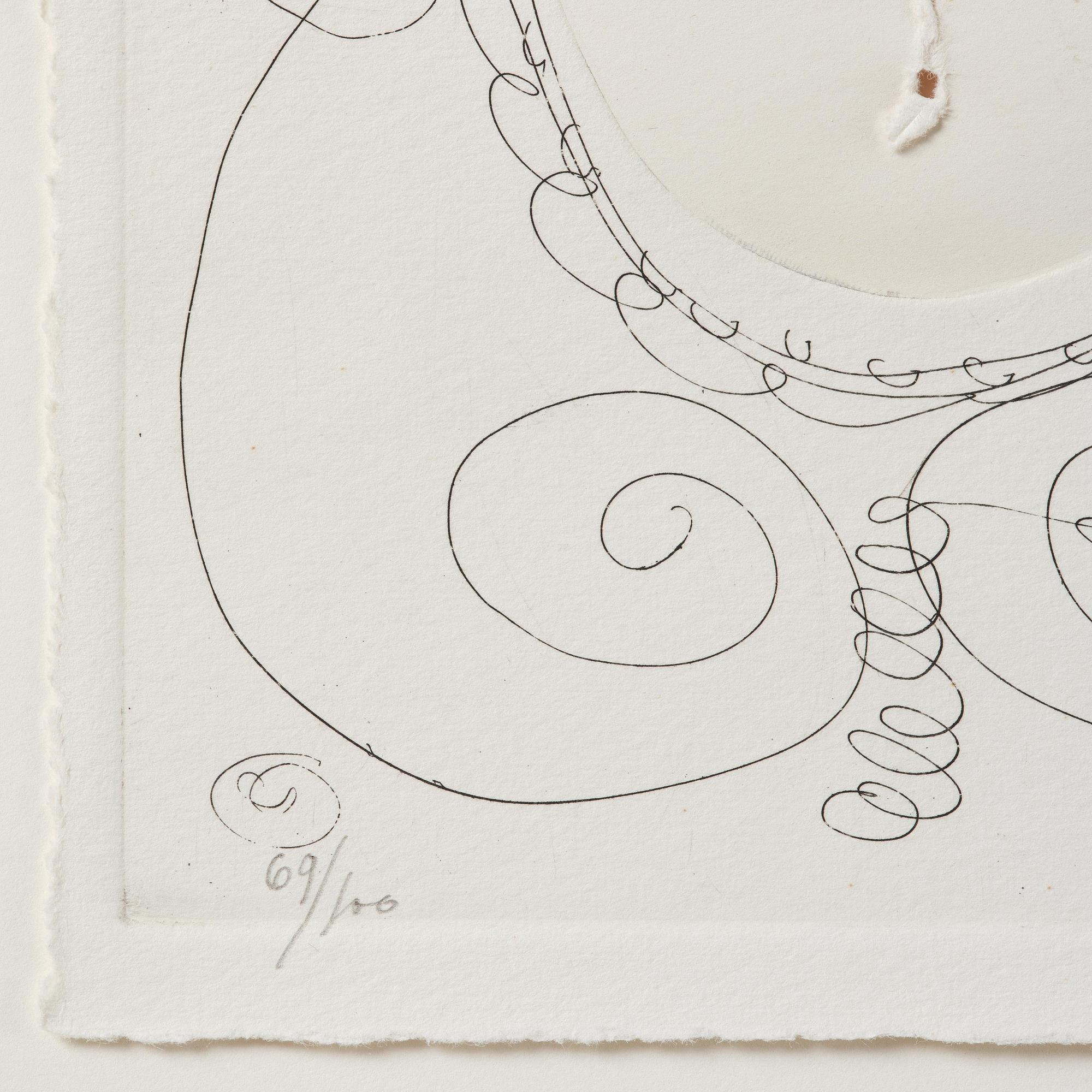 Lucio Fontana, "Fanny Hill".