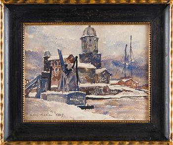 Alex Matson, Vyborg in winter.