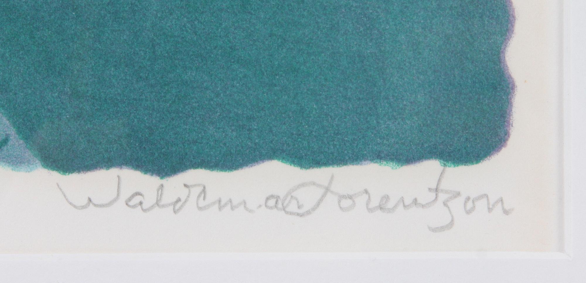 WALDEMAR LORENTZON, litografi, sign o numr 48/260.