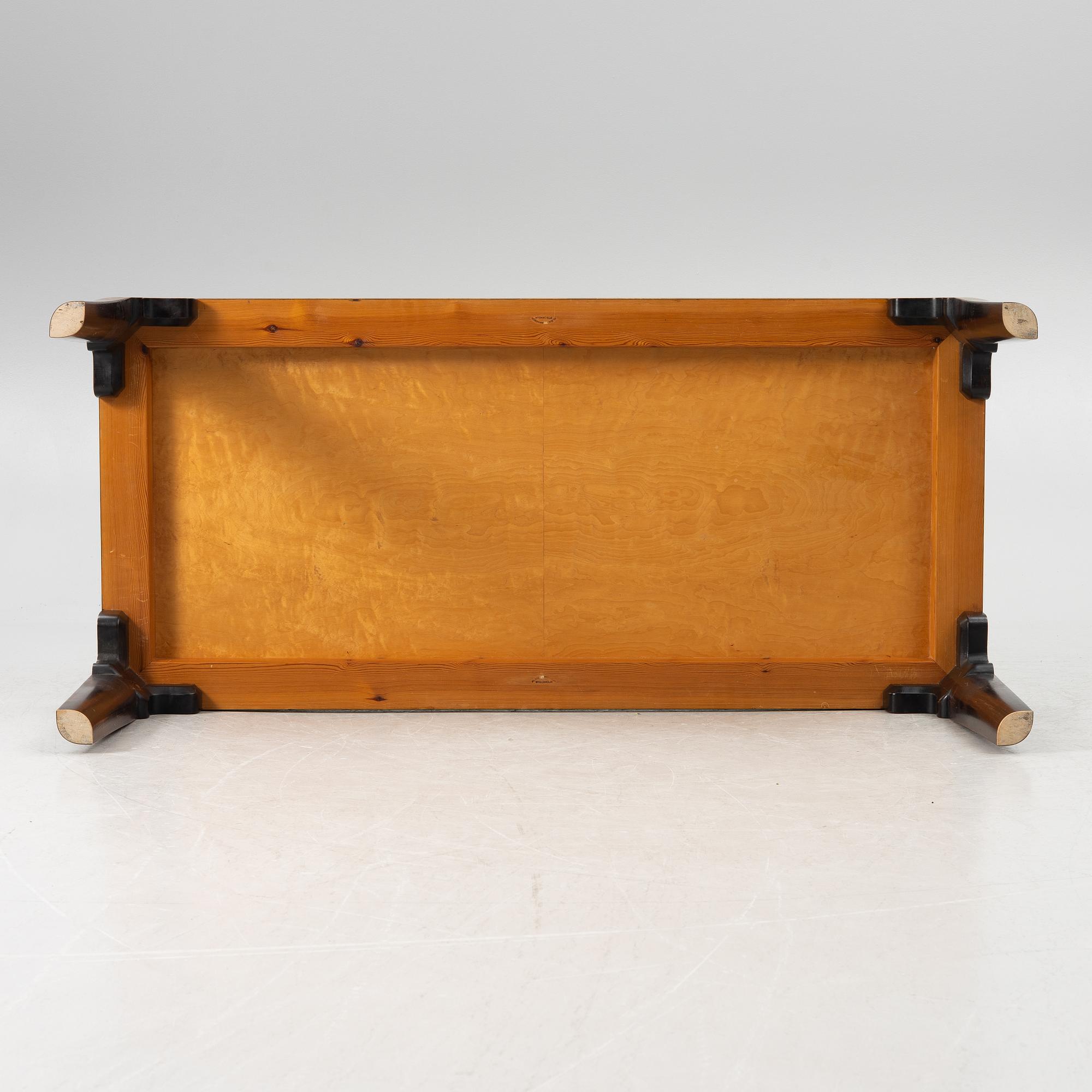 Carl Malmsten, bord, snickarmästare Albin Johansson, Stockholm, ca 1938.