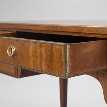 A Gustavian style desk, mid-20th century.