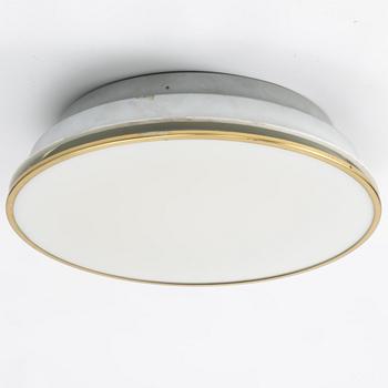 Arne Jacobsen, ceiling lamp/wall lamp, 'Munkegaard', Louis Poulsen, Denmark.
