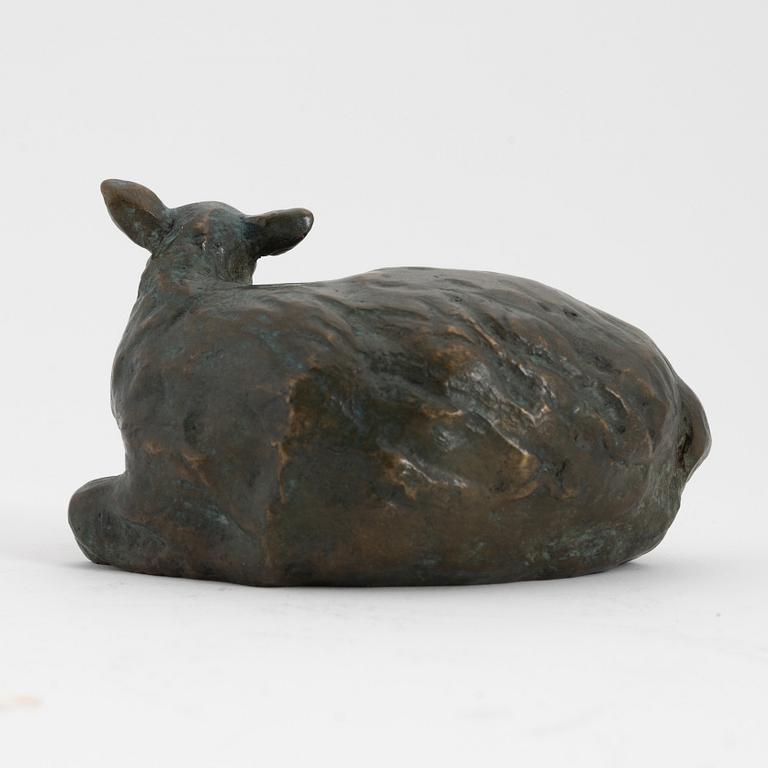 Henrik Allert, a signed bronze sculpture.