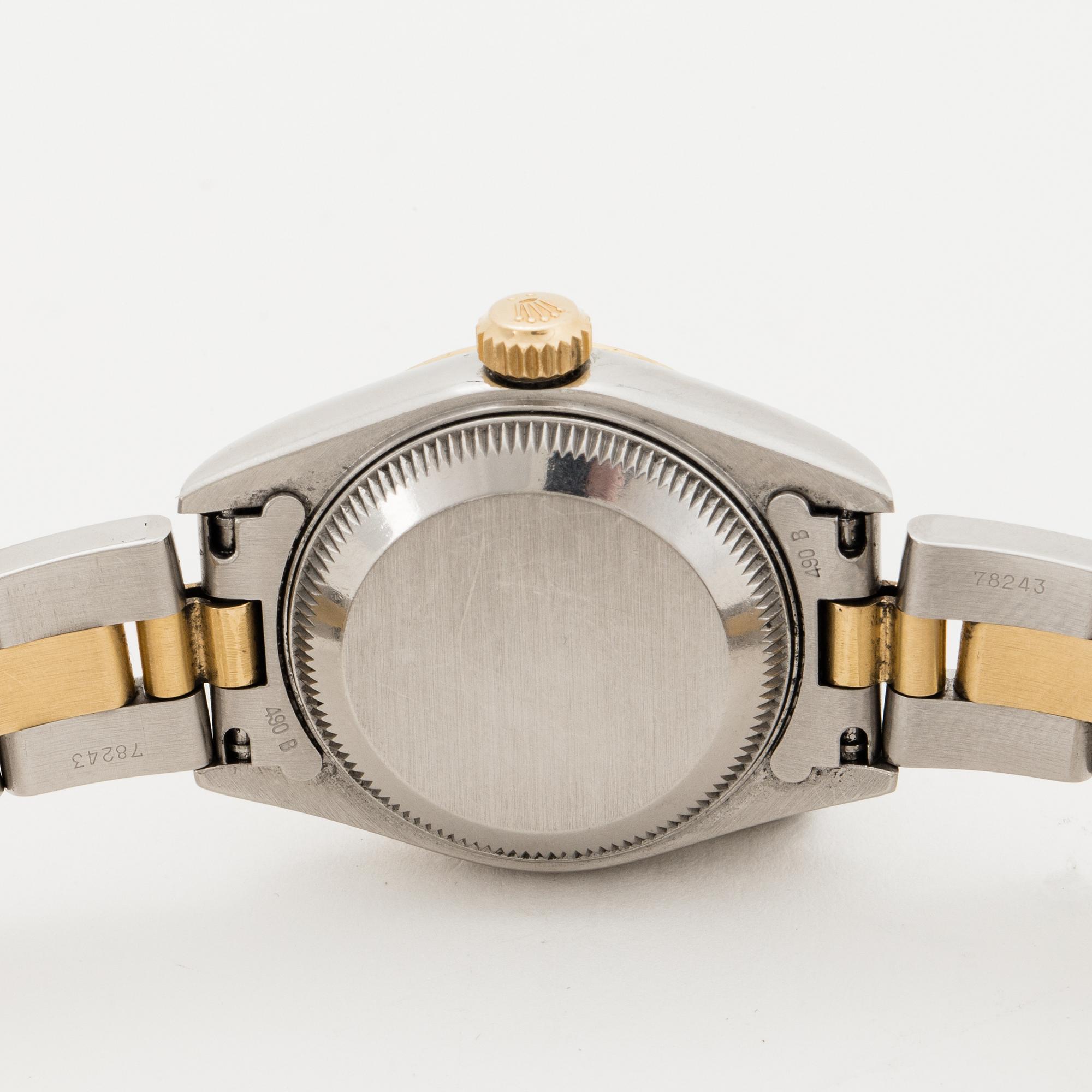 Rolex, Oyster Perpetual, Datejust, Chronometer, wristwatch, 26 mm.