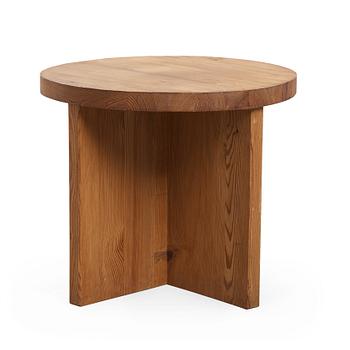 Axel Einar Hjorth, An Axel Einar Hjorth 'Lovö' stained pine side table, Nordiska Kompaniet, Sweden 1930's.