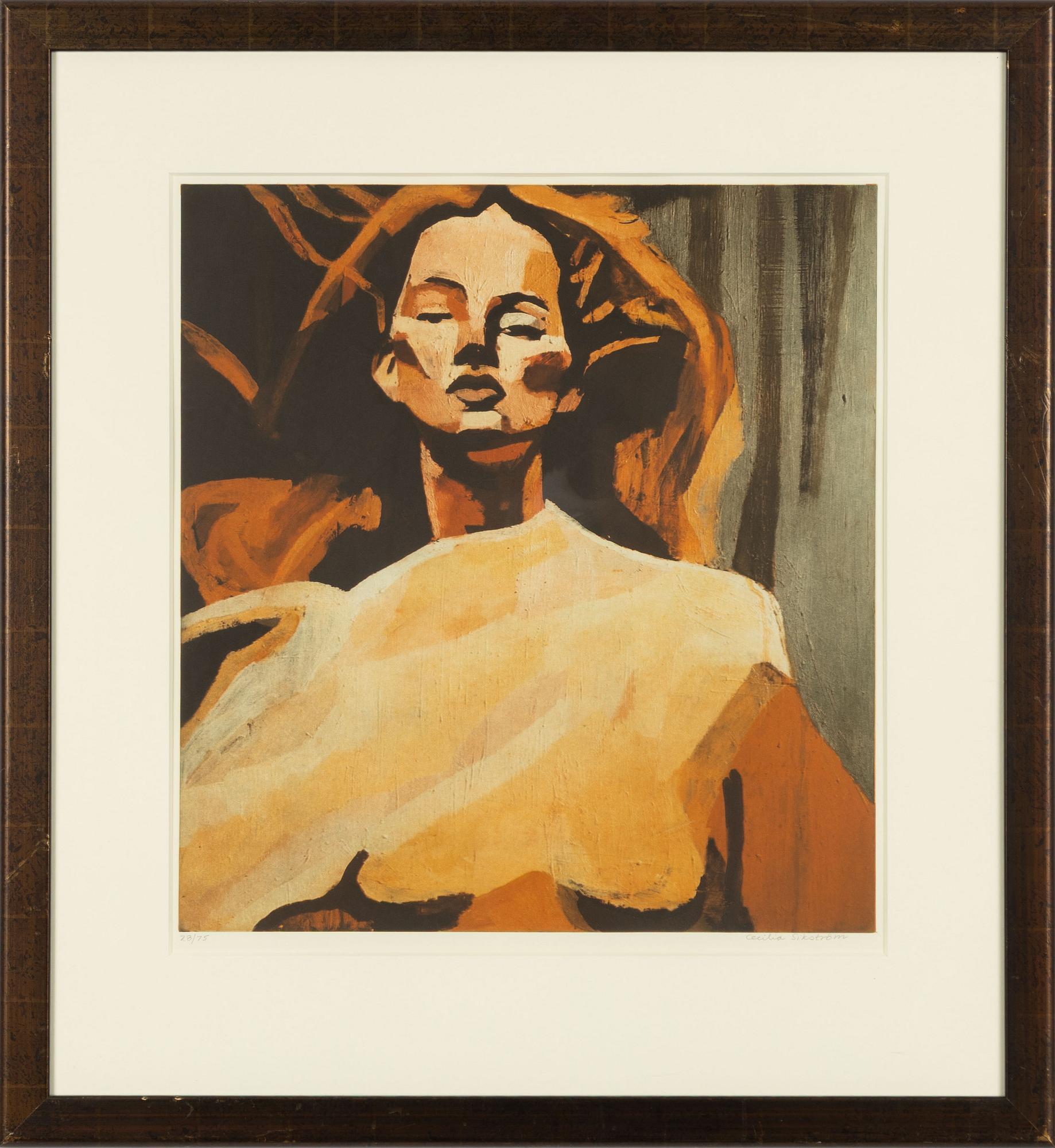 Cecilia Sikström, "Omslagsflickan".