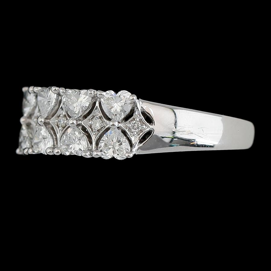 RING, 18K vitguld, diamanter tot 1.17 ct.