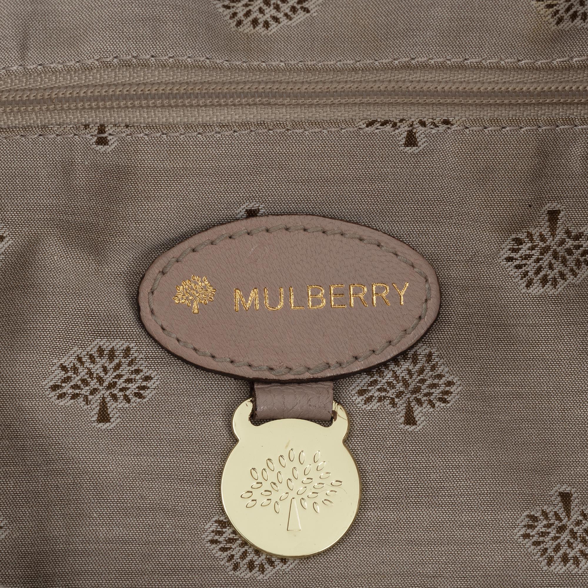 Mulberry, a pink leather 'Beatrice' handbag.