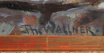 THURE WALLNER, olja på duk, signerad.