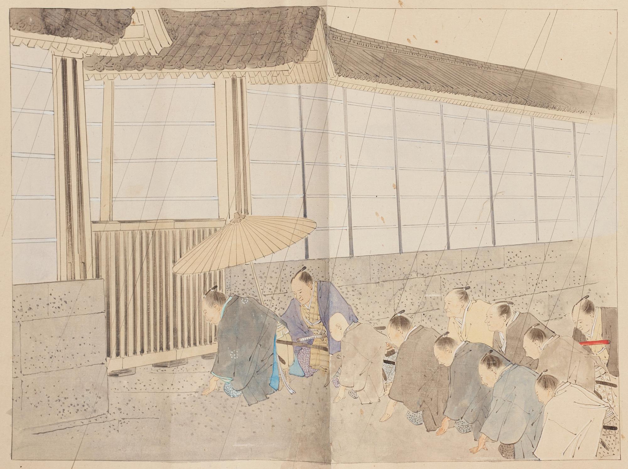 MAKIMONO, Japan, tidigt 1900-tal.