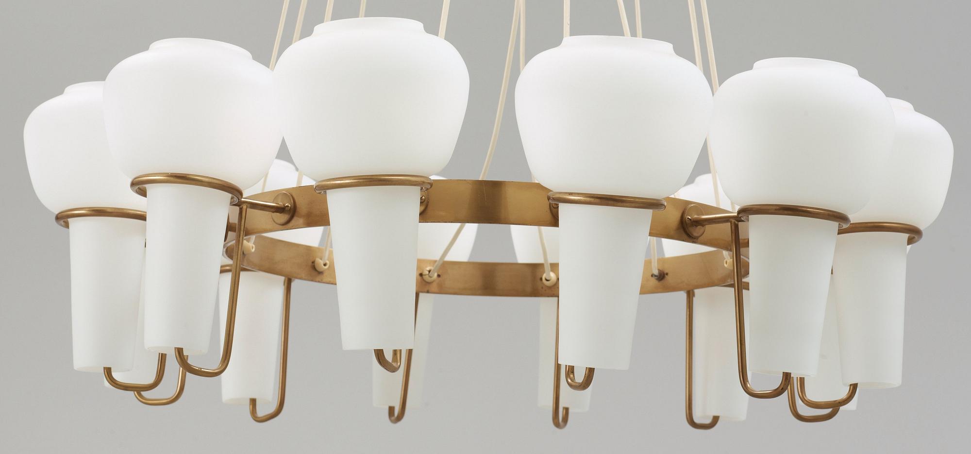 A Hans Agne Jakobsson ceiling lamp, Markaryd, Sweden 1960-70's.