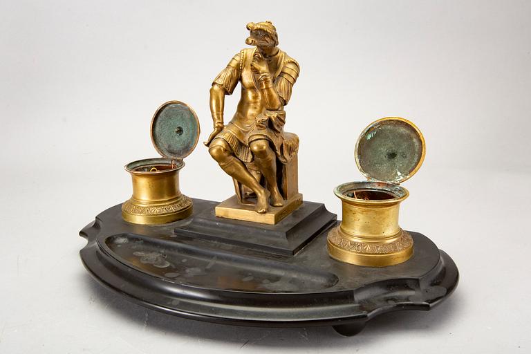 BLÄCKSTÄLL, Susse Frères éditeurs Paris, omkring 1900, signerad.