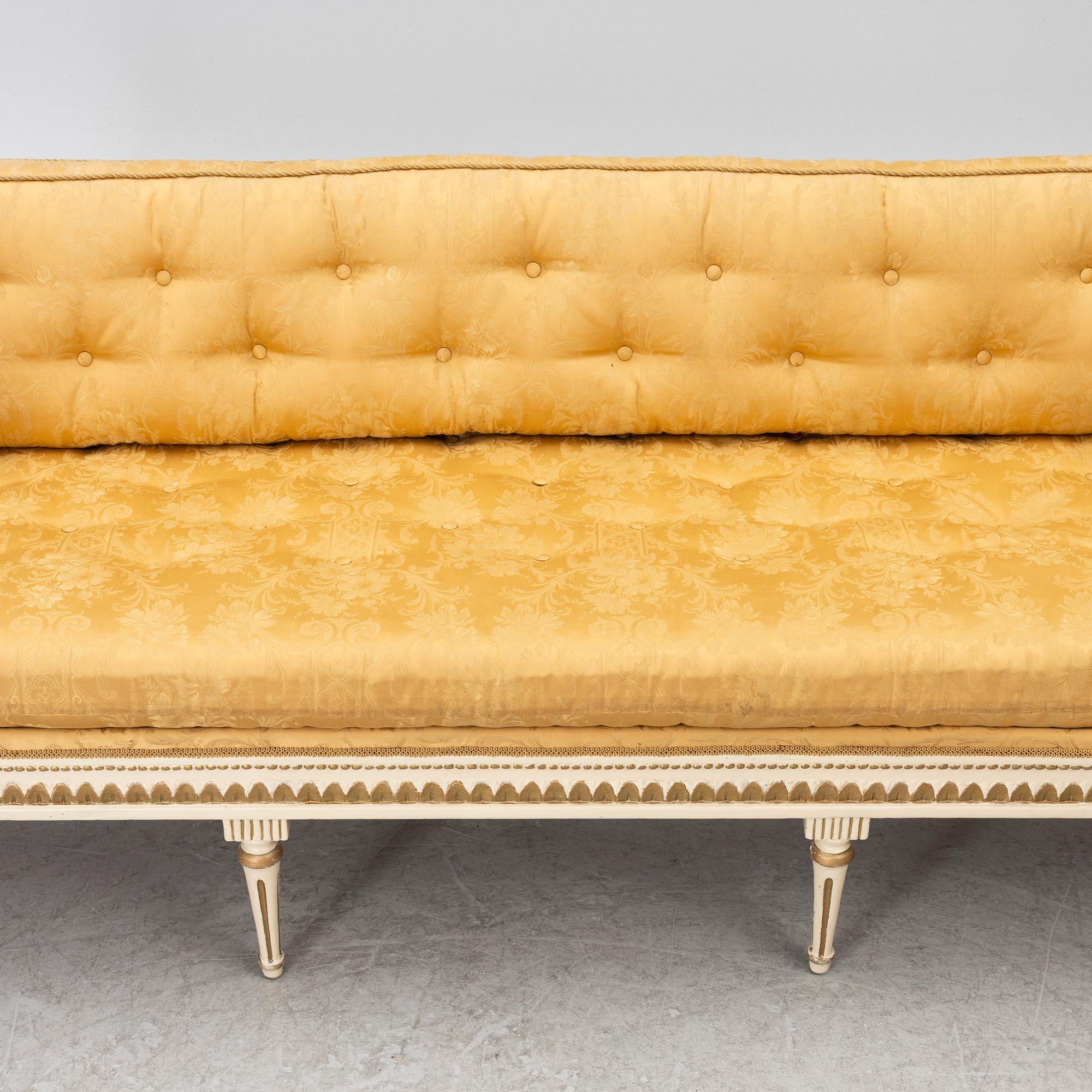 Soffa, gustaviansk, 1800-tal.