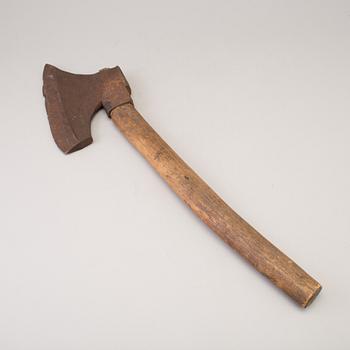A Swedish iron axe from Wira Bruk, late 19th century.