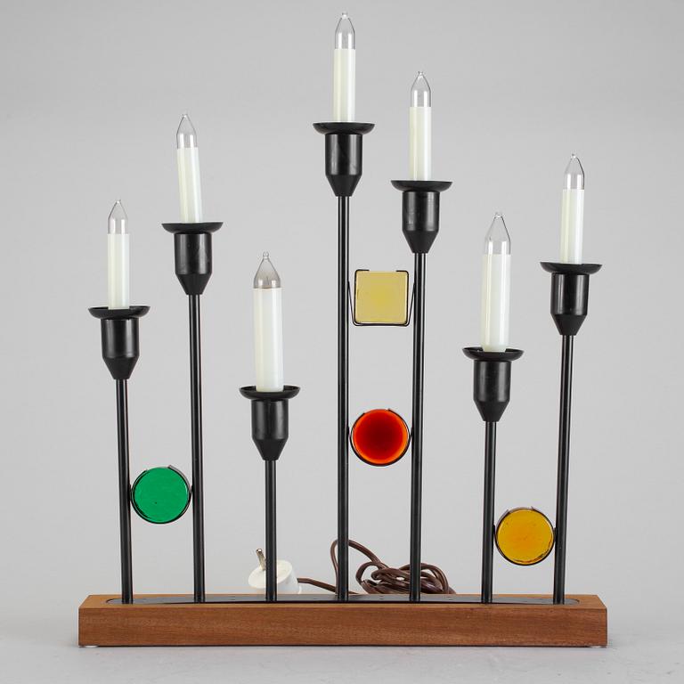 ADVENTSLJUSSTAKE, smide, Osram "Fantasi 92", 1900-talets andra hälft.