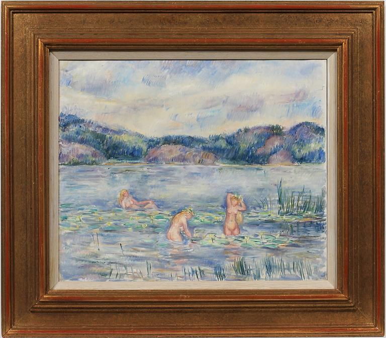 ARTHUR PERCY, olja på duk, sign o dat 1915.