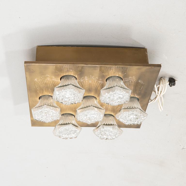 Ceiling light/Flush mount lamp 1960s/70s.