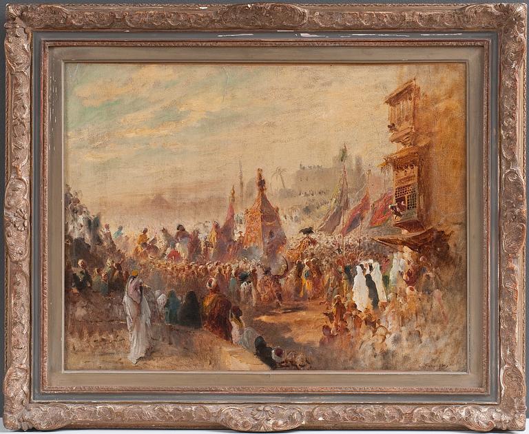 Konstantin Egorovich Makovsky, USKONNOLLINEN KULKUE KAIROSSA.