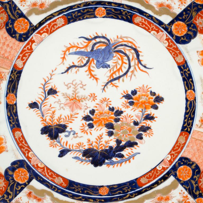 FAT, porslin, Imaridekor, Japan, Meiji (1868-1912).