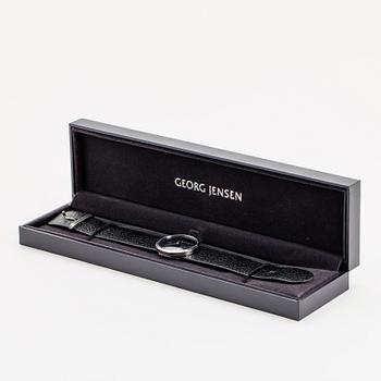 Georg Jensen, design Torun Bülow Hübe, wristwatch, 33 mm.