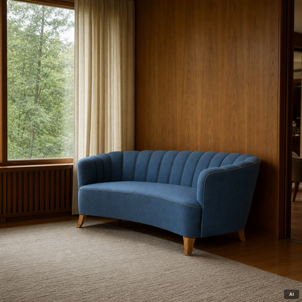 A 1950's sofa.