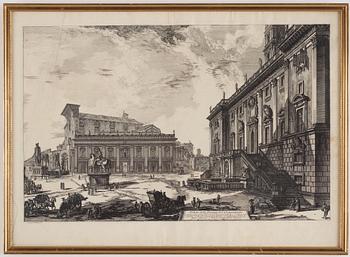 Giovanni Battista Piranesi, From: "Vedute di Roma".