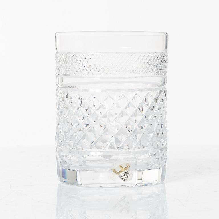 Elis Bergh, glasservis, 107 delar, "Kent", Kosta Boda.