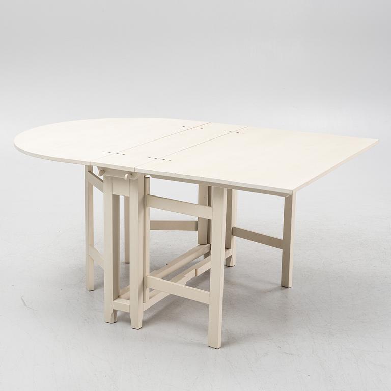 A 'Bergslagen' gate-leg table from Ikea's 18th Century series, 1990's.