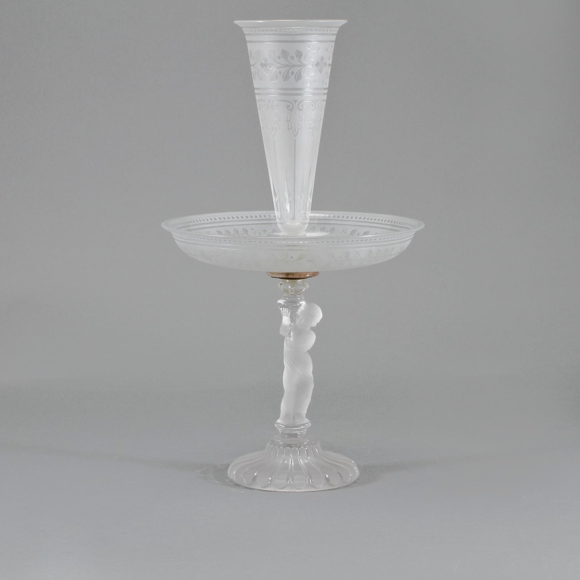BORDSUPPSATS, glas, 1900-talets fjärde kvartal.