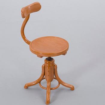 A JACOB & JOSEF KOHN DESK CHAIR, VIENNA.