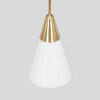 A 1960s pendant light.
