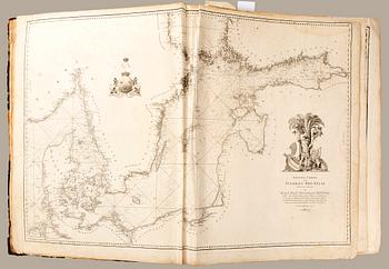Gustaf af Klint, book, "Sweden's Maritime Atlas", 1797-1815.