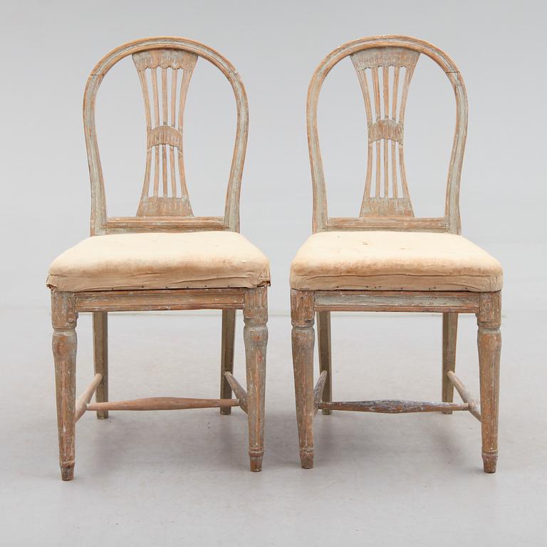 STOLAR, 1 par, sengustavianska, 1800-talets början.