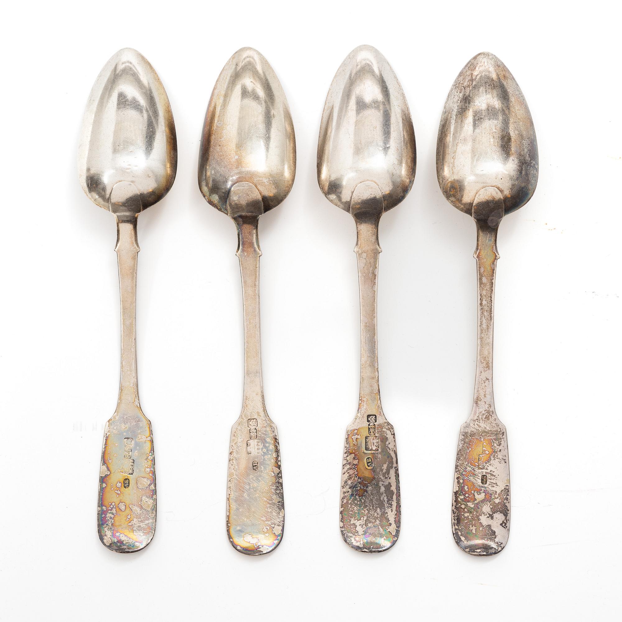 Matskedar, 4 st, silver, St Petersburg 1851-1852.