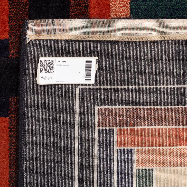A rug, Missoni, machine woven, ca 201 x 120 cm.