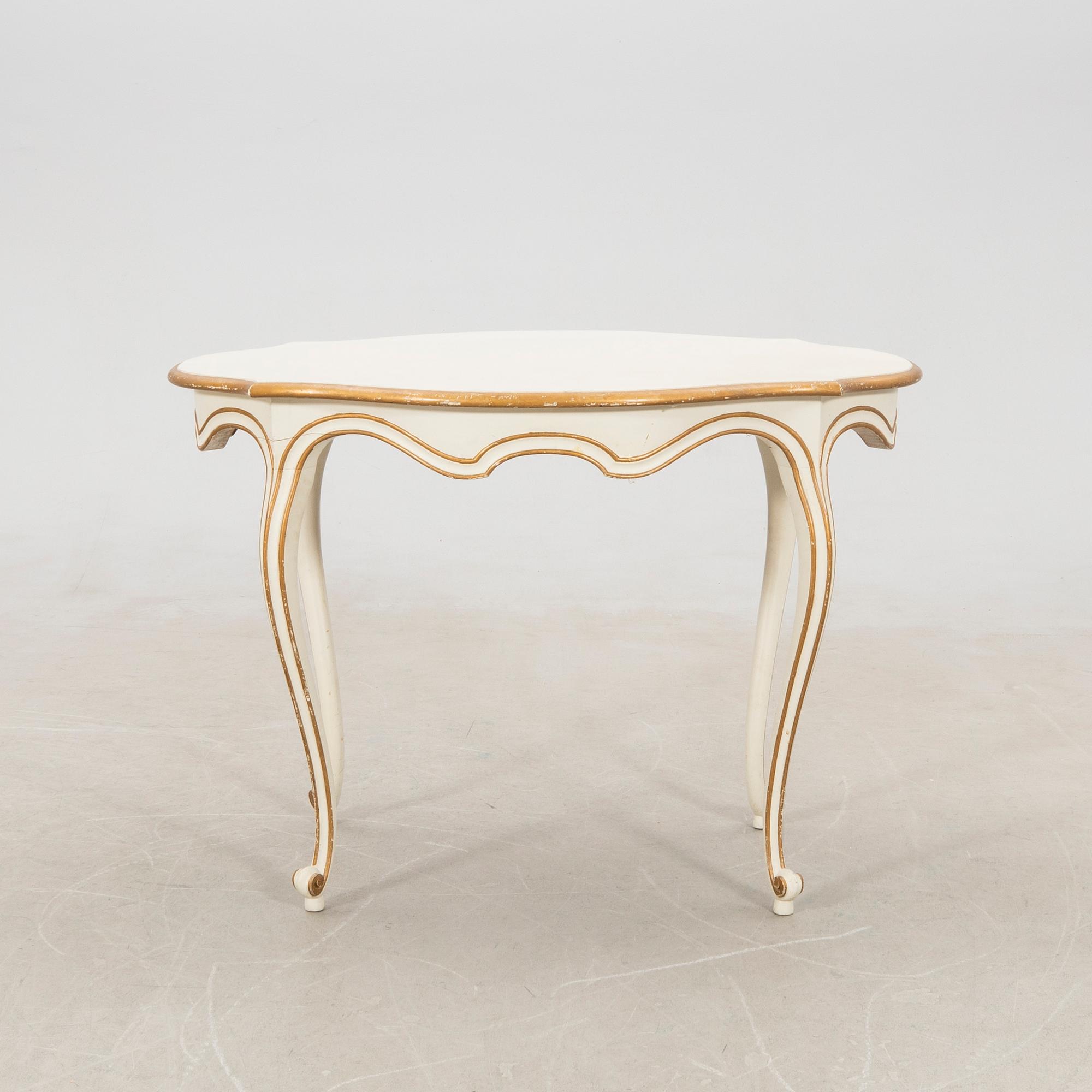 Rococo-style table, early 20th century.