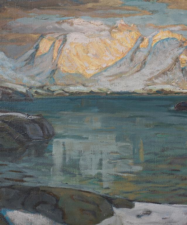 Anna Boberg, Scene from Lofoten.