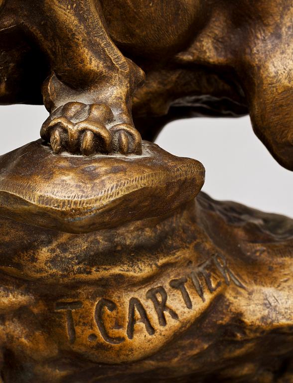 BORDSUR, sign T. Cartier, 1900-tal.